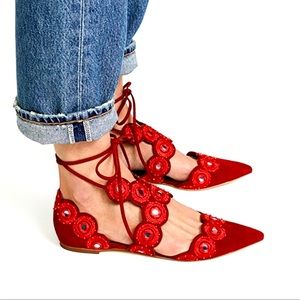 Tory Burch
Yasmin d'Orsay Flats Redwood